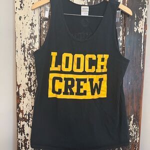 Men’s Barstool Sports Looch crew Gildan tank top. Size L. #17 Ass Kicker.